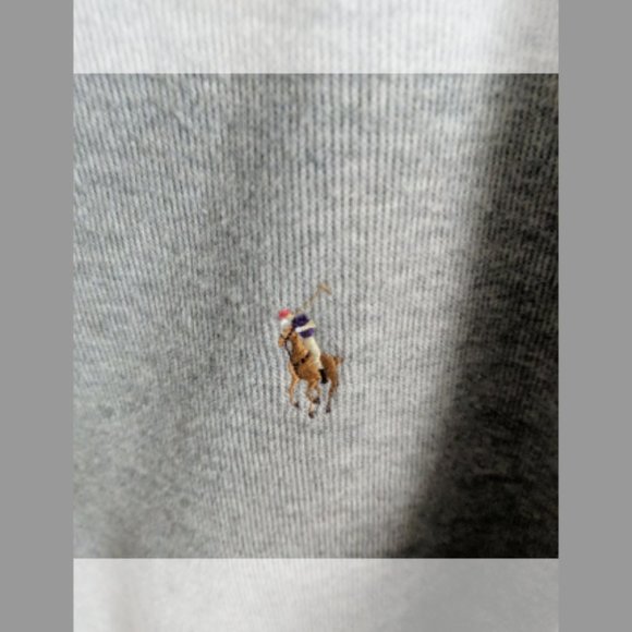 •Polo Ralph Lauren Pullover Quarterzip Sweatshirt• - Picture 2 of 4